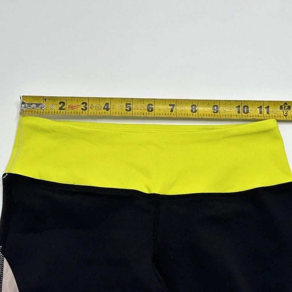 Splits Fifty Nine 59 Women's Size‎ XS 7/8 Leggings Pants Blue Yellow Black Mesh